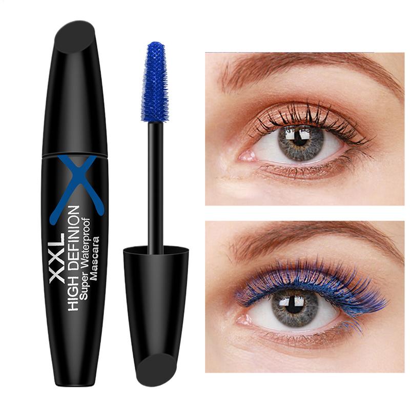 Blue Mascara for Eyelashes Vol - Waterproof Mascara Wand 评论和价格
