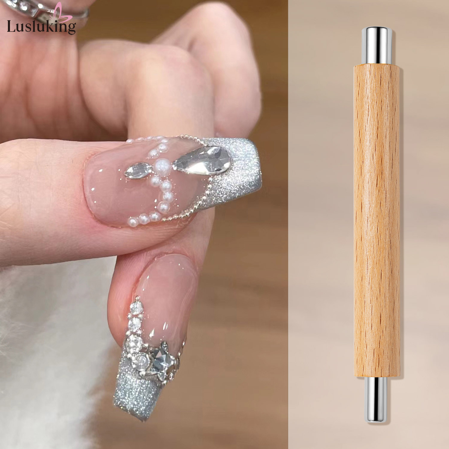 1pc Nail Art Nail Magnetic Sti - Contour Palette Stick 评论和价格