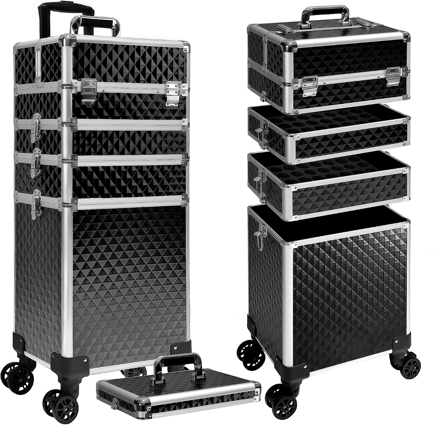 Rolling Makeup Train Case, Cos - Beauty & Makeup Katia Di Paola 评论和价格