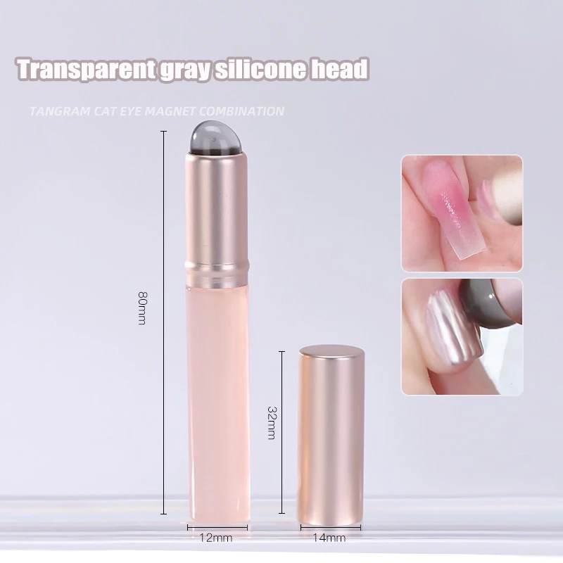 1Pcs Nail Art Silicone Applica - Contour Palette Stick 评论和价格