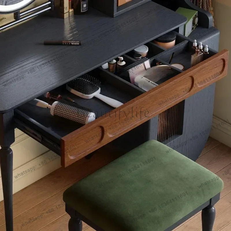 LJY Organizer Black Vanity Tab - Beauty Makeup Vanity Set 评论和价格