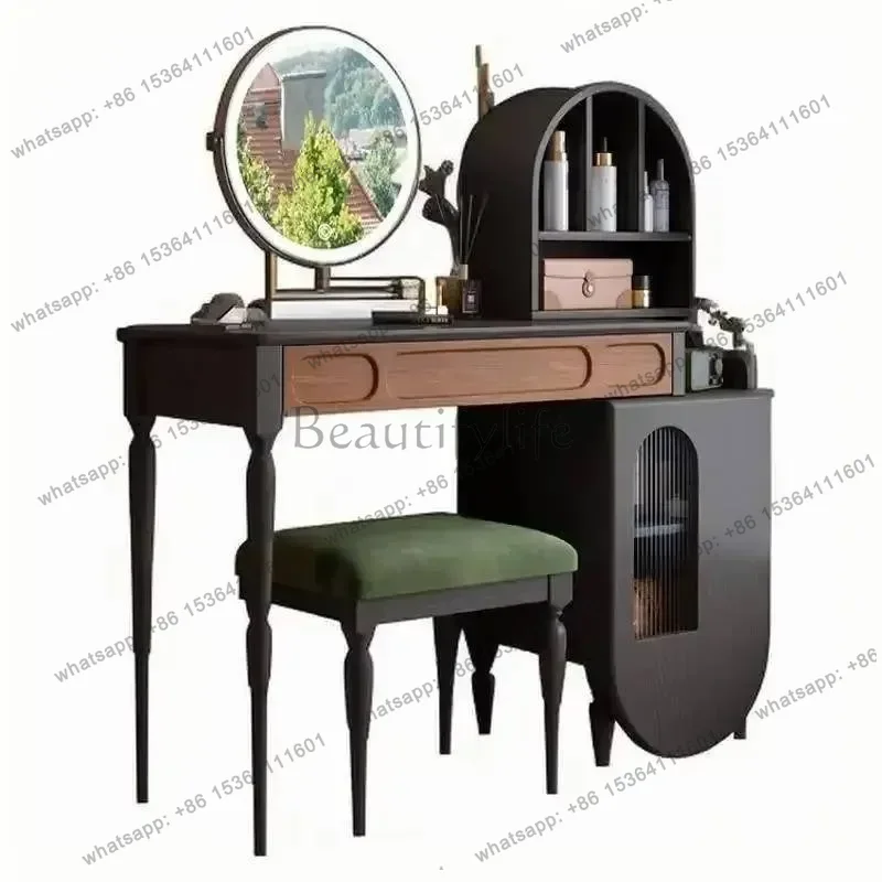 LJY Organizer Black Vanity Tab - Beauty Makeup Vanity Set 评论和价格
