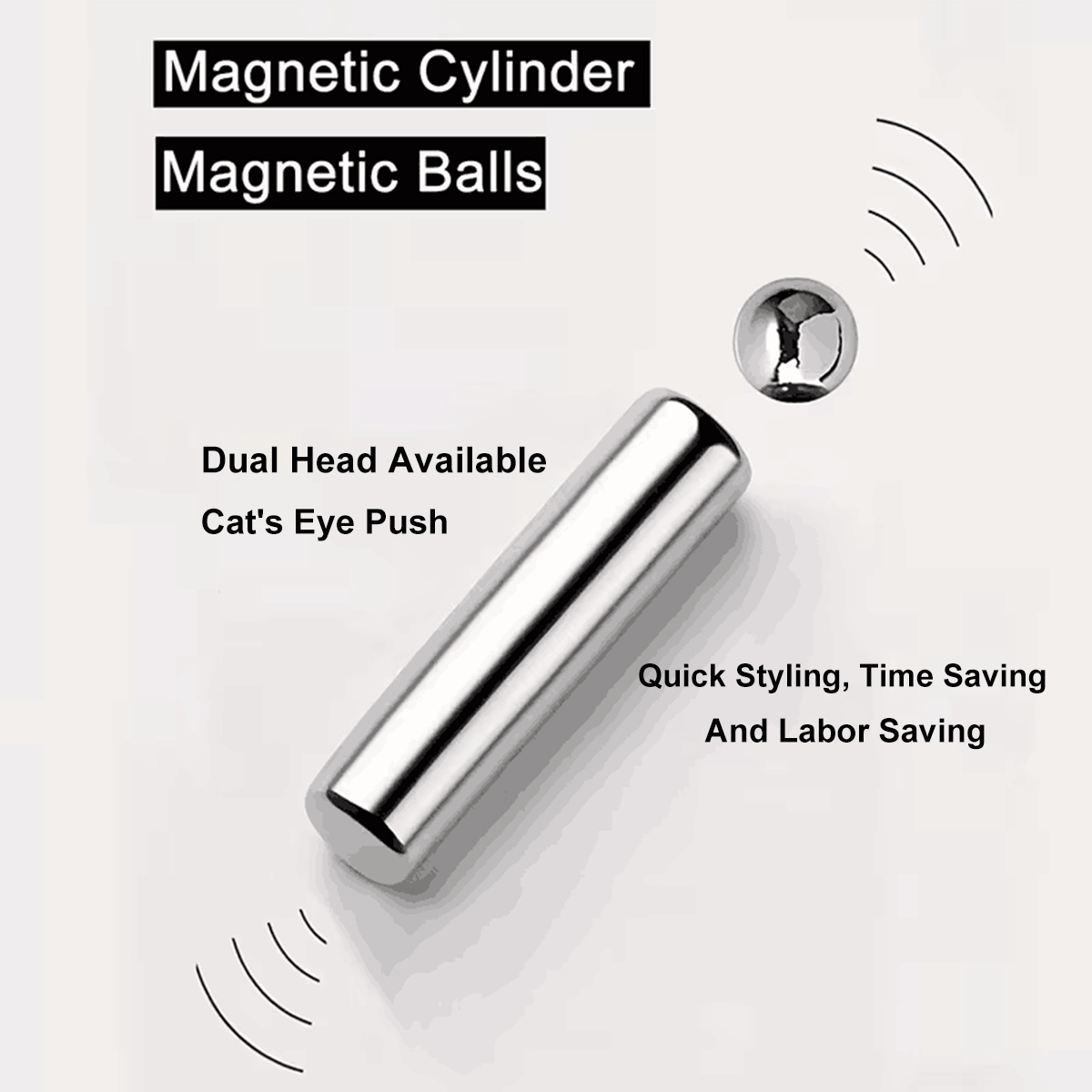 2pcs Magnet Steel Ball Nail Ar - Contour Palette Stick 评论和价格