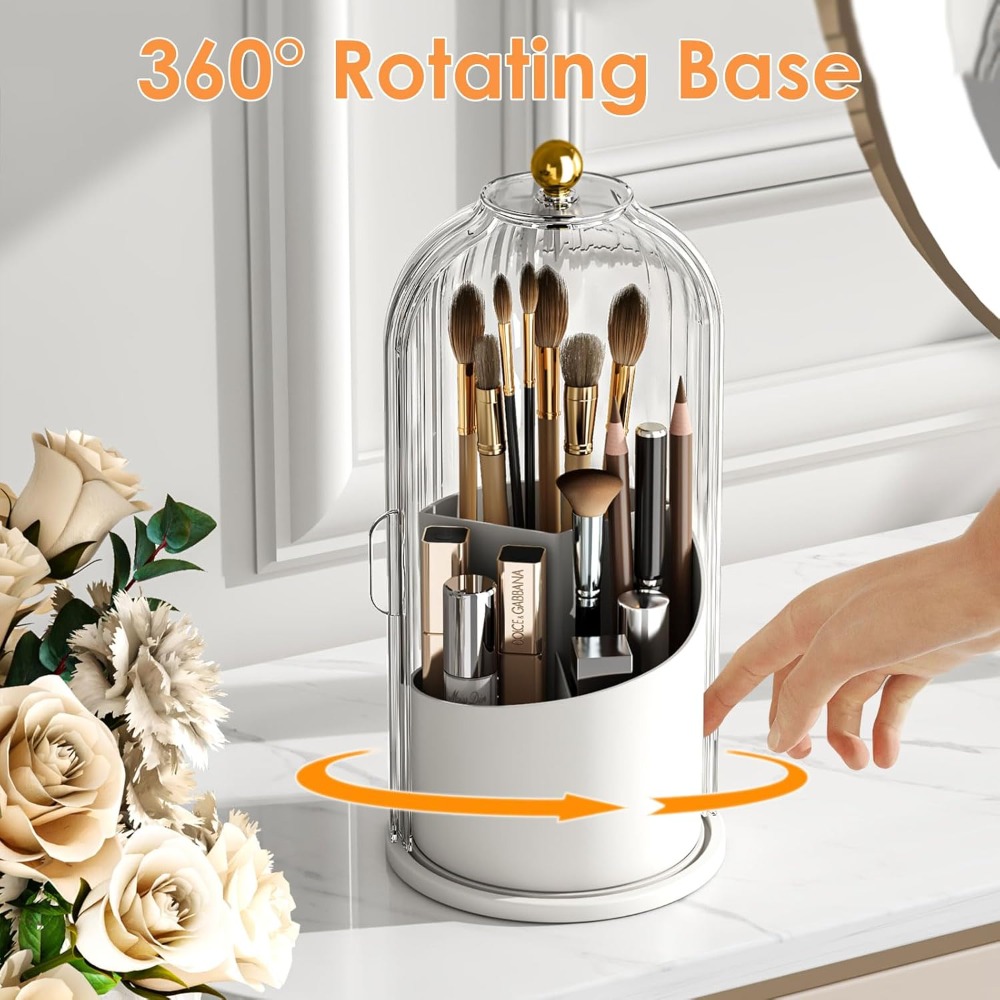 5-Piece Set, 360-Degree Rotati - Beauty Makeup Vanity Set 评论和价格