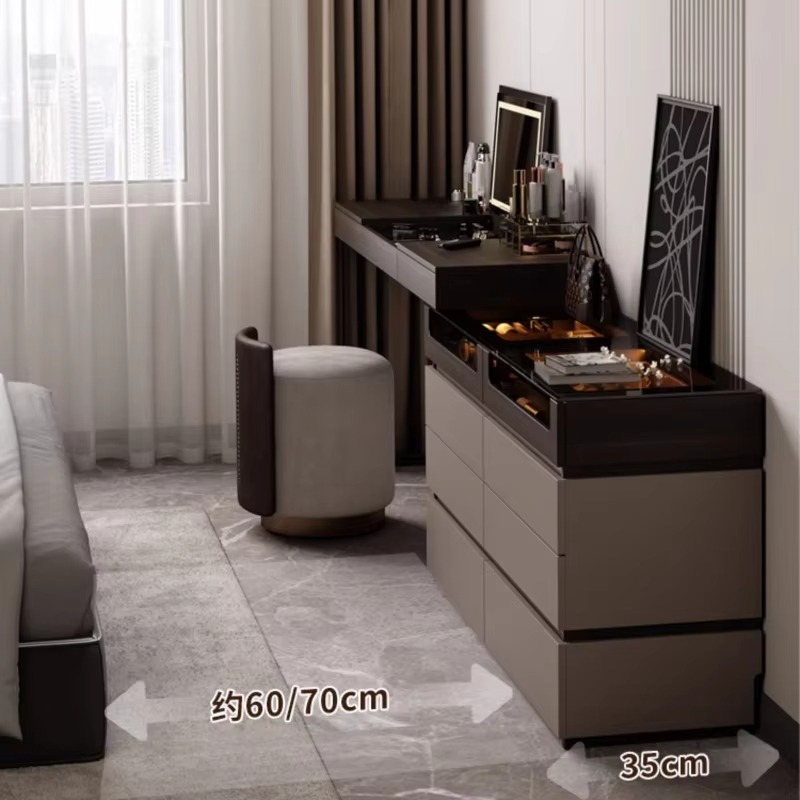 Women Organizer Luxury Dresser - Beauty Makeup Vanity Set 评论和价格