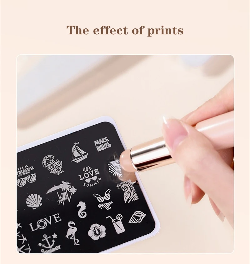 Nail Art Silicone Applicator S - Contour Palette Stick 评论和价格