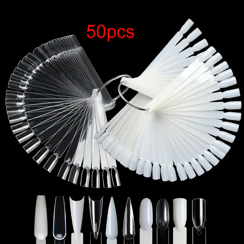 50 Nail Sample Sticks with Rin - Contour Palette Stick 评论和价格