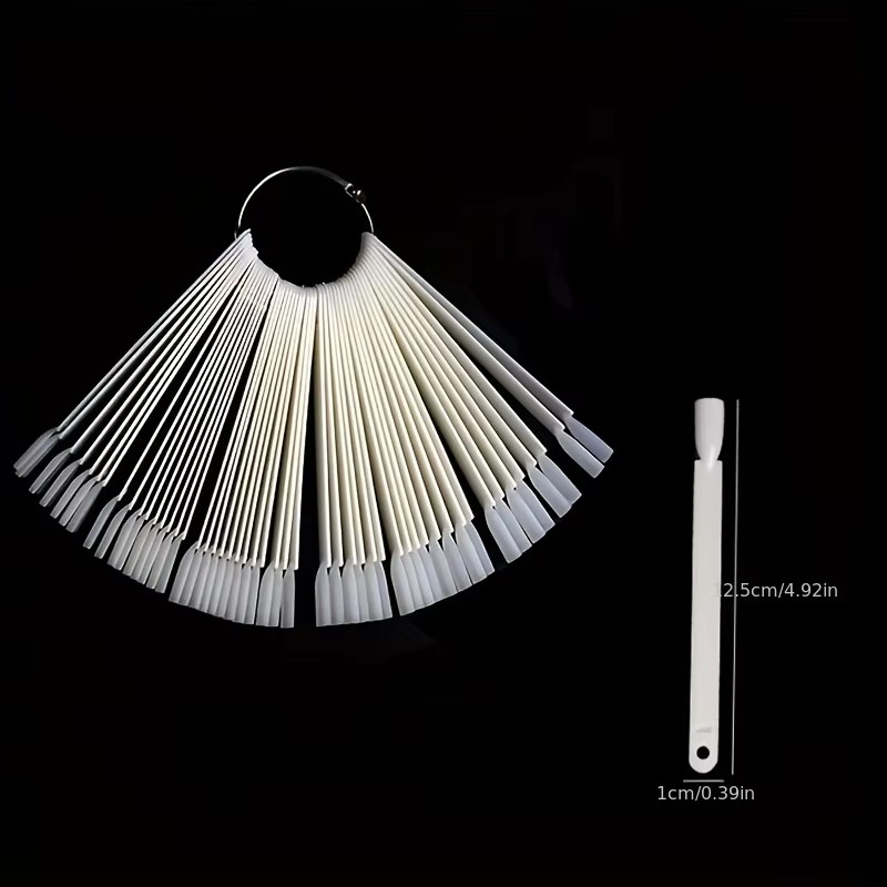 50 Nail Sample Sticks with Rin - Contour Palette Stick 评论和价格